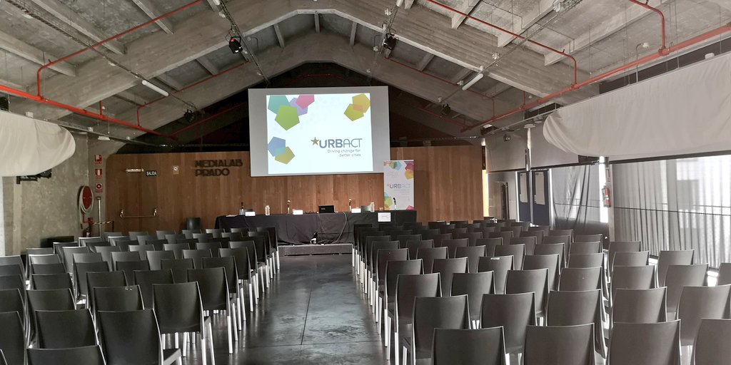 Good morning! The #InfodayES is about to start! 😊

Today we have a very intense programme to present 12 <a href="/URBACT/">URBACT</a>  APN and talk about the post-2020 horizon

You can follow it with our account, HT and streaming youtu.be/coEzw6_dH_g