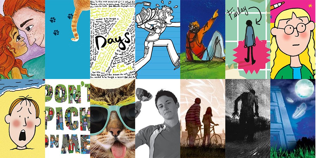 Booktrust's tweet photo. Today is #StandUpToBullying Day. We know it can be difficult for young people to talk about bullying, but it's so important for them to know they're not alone. That's why books can help: https://t.co/QCDfc96bf7 https://t.co/mCiysiPUQB