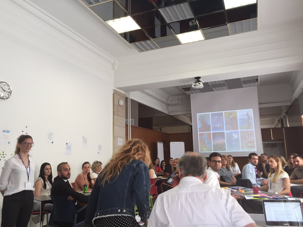 NatasaIlijevaAc's tweet photo. #lineministries learn how to improve #budgets @CEF_Ljubljana , final phase of the blended learning initiative https://t.co/C6BRhXivrD https://t.co/hnPgKle5v3