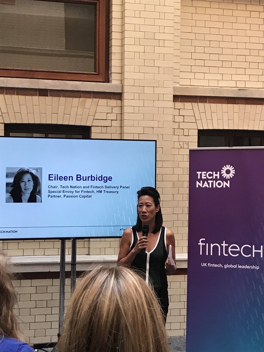 elphick_andrew's tweet image. @hmtreasury with @eileentso opening the Tech Nation Fintech Programme launch #technationFintech