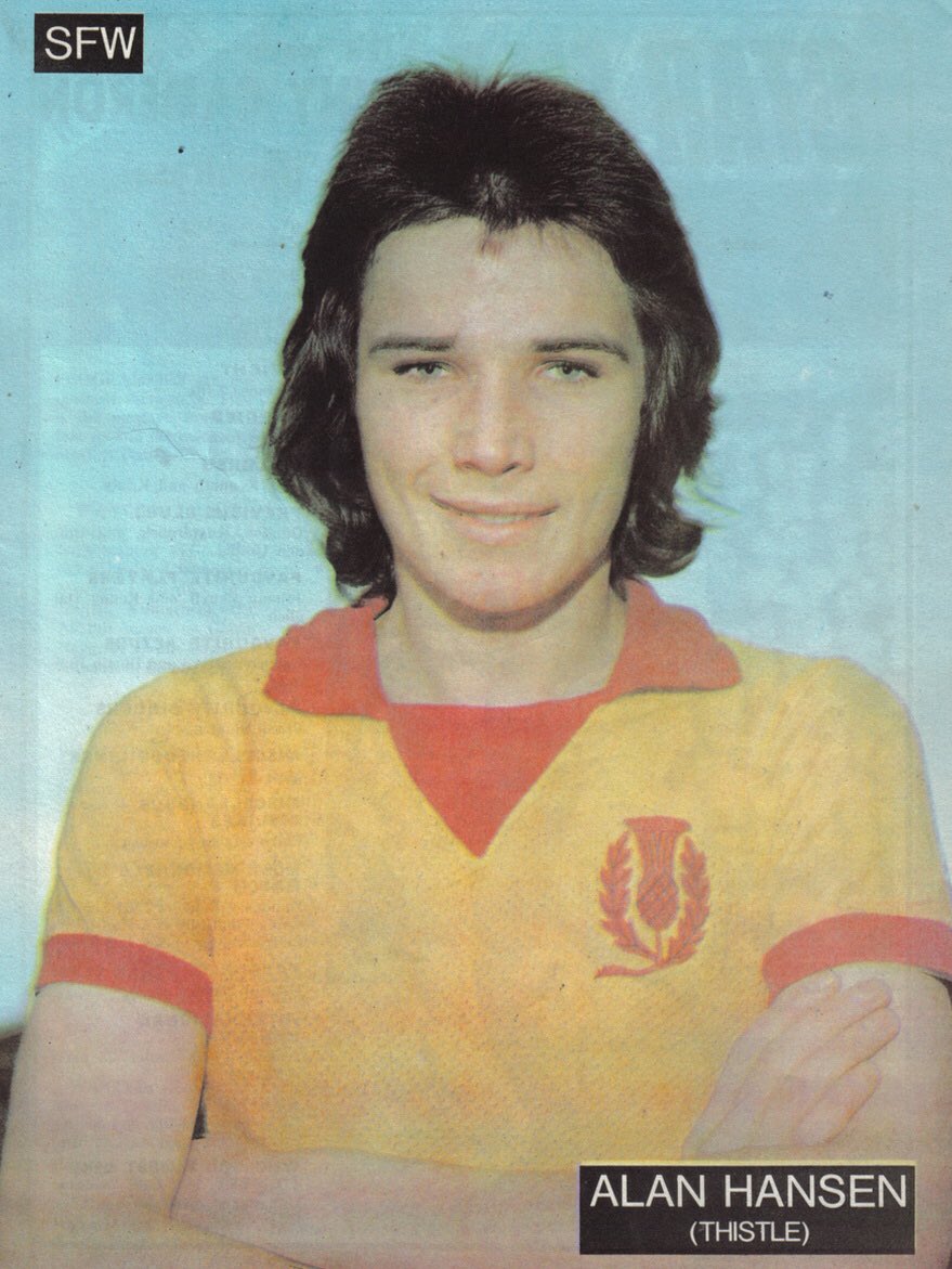  | Happy 63rd birthday to ex-Thistle defender Alan Hansen 