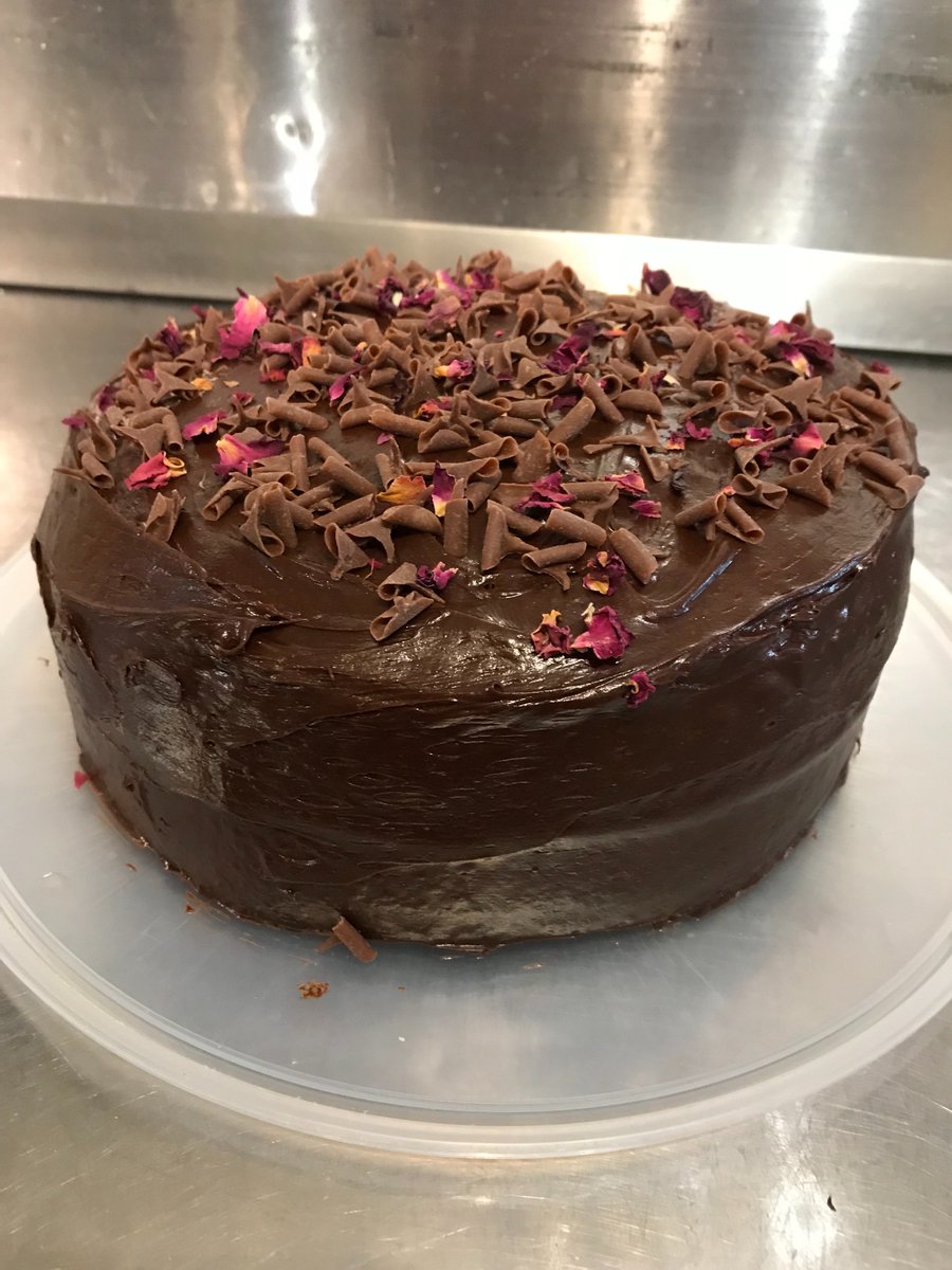 wellhousefowey's tweet photo. Took a break from baking scones and made a Chocolate Fudge Cake for our lovely customers today. Now back to the scones ... https://t.co/044JPlHXku