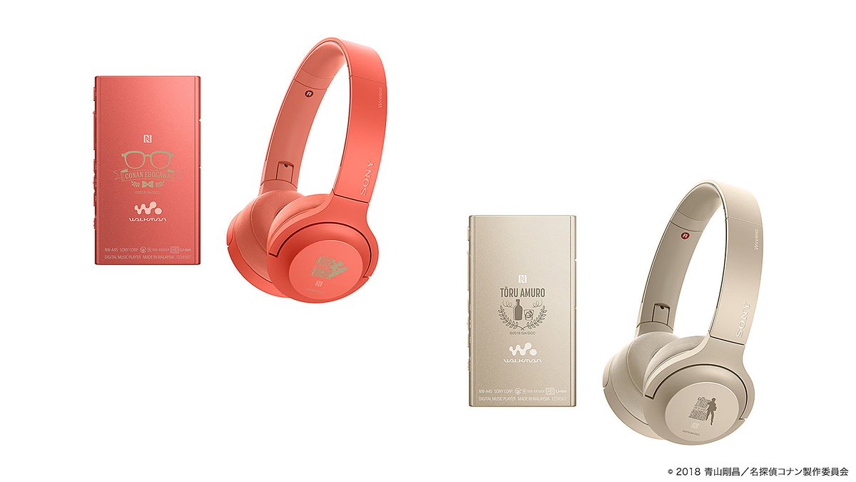 SONY h.ear on 2 mini wireless 名探偵コナンコラボ ウォークマン Aシリーズ ＆ h.ear on2 mini Wireless 劇場版『#名探偵
