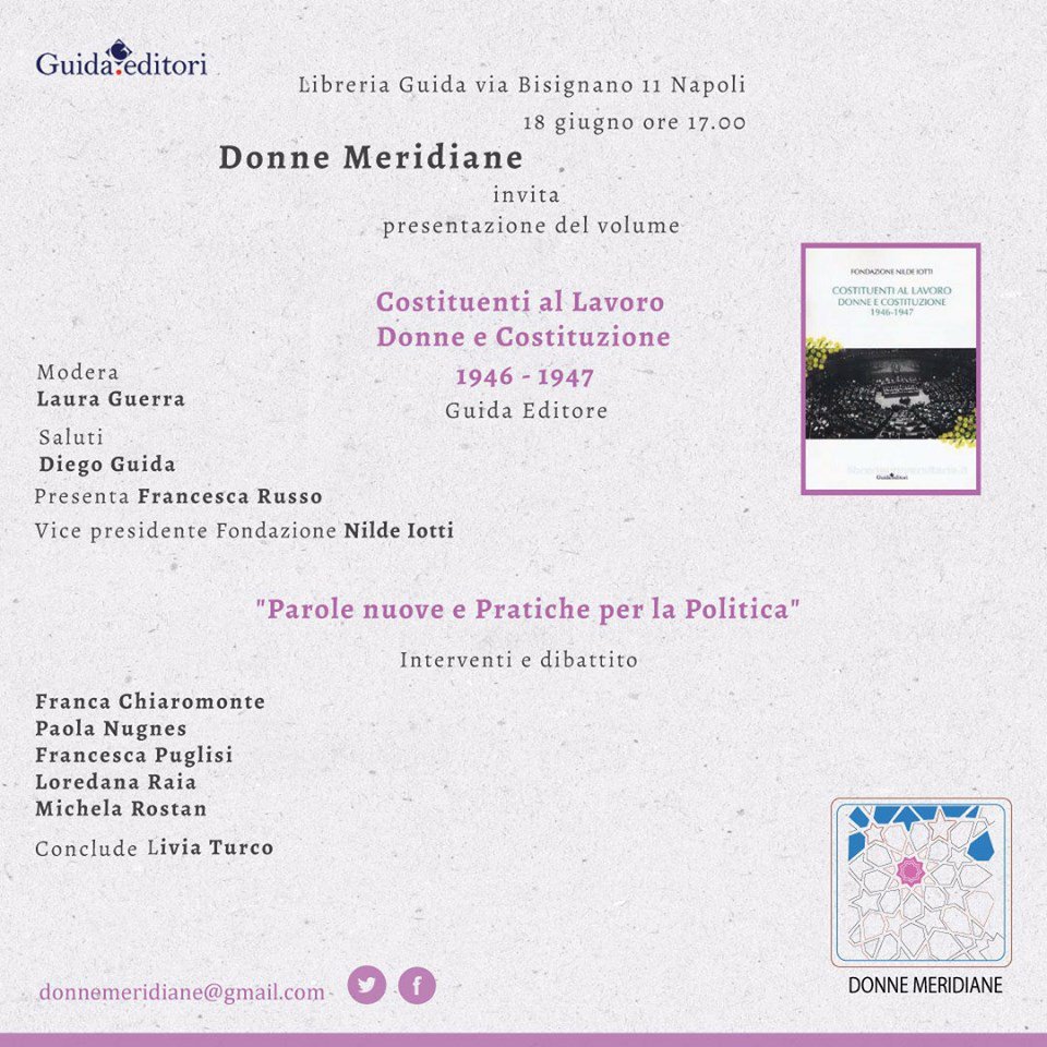 donnemeridiane's tweet photo. L'impegno delle donne del centrosinistra per la Politica oggi #Napoli #18giugno @TurcoLivia #stareneltempodioggi https://t.co/cDC6X0nvhY