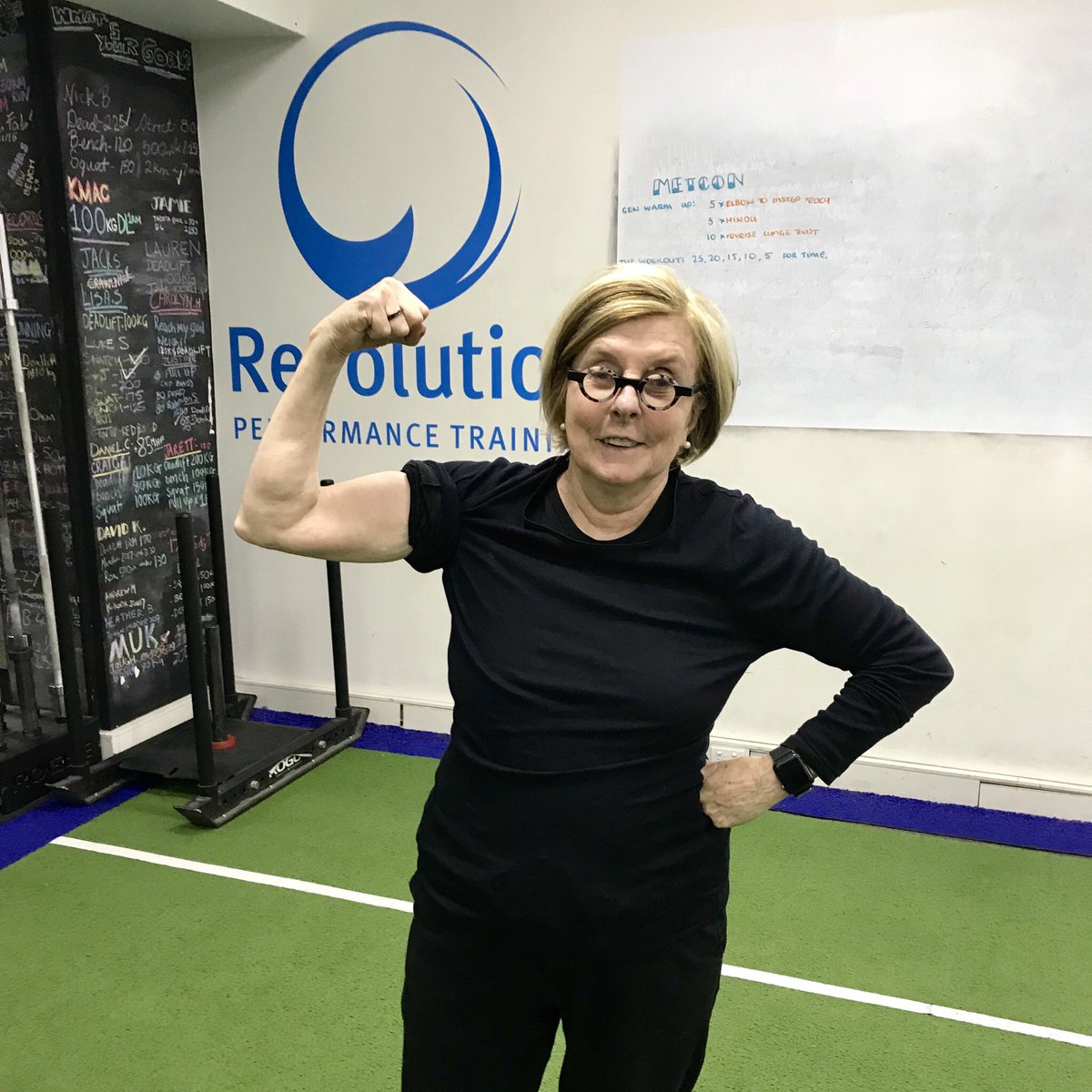 RevoPT's tweet photo. Be your best. At any age.
This is Helen.
She is 81. She has been training with @lukeascott and #RevoPT for 12 years.
Today we received notification of her first world record.
You’re a shining example that our only limitations are those which we place upon ourselves.
🏆🥇 https://t.co/ryRoWDIvYu