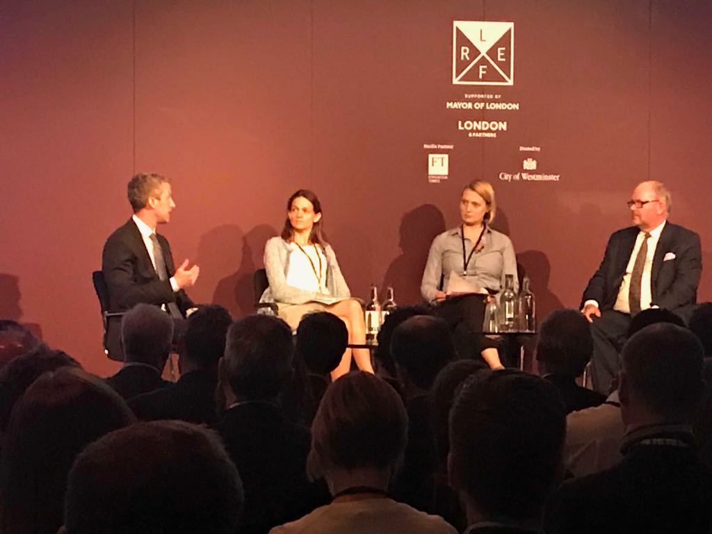 "Private affordable for sale and rent is a key factor to attract talent to London" - Ballymore managing director John Mulryan on the keynote platform at the #LREF2018 today with <a href="/DeloitteUK/">Deloitte UK</a> &amp; <a href="/FinancialTimes/">Financial Times</a>