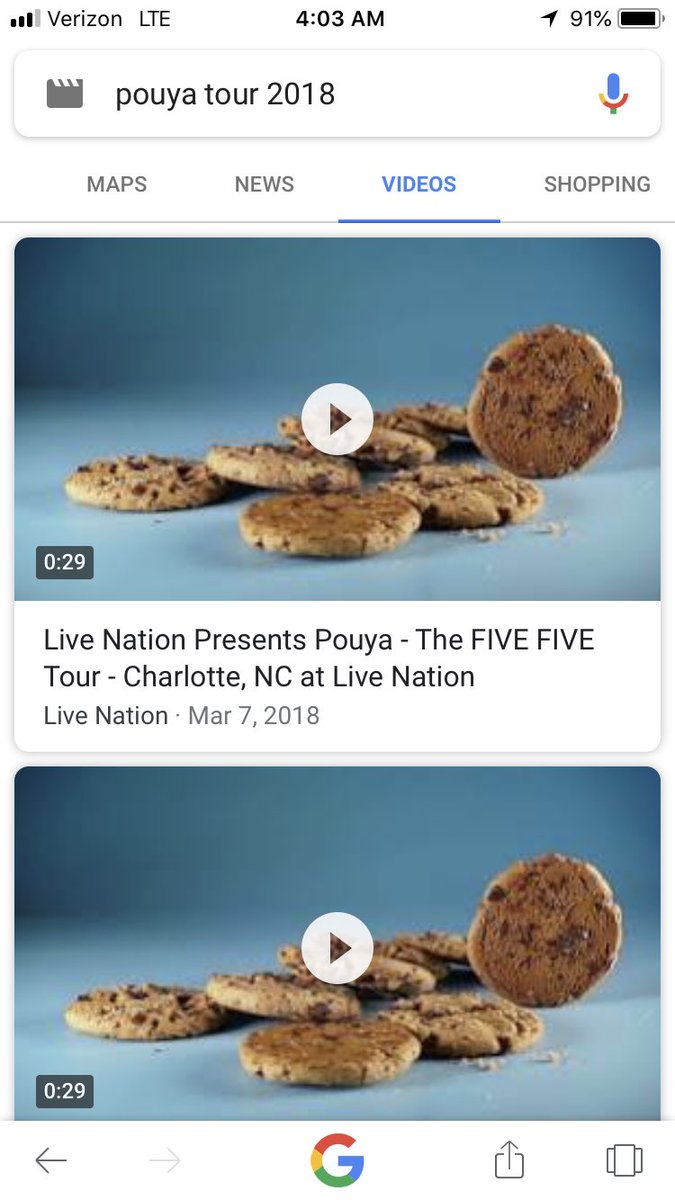 taylorsequoyah's tweet photo. @Pouyalilpou lmaoooo trying to cop some tickets but googles tryna sell me cookies πͺ hell Iβll take both ...ps: ily and @youngbabycoco πββοΈ #cocopose #fivefivetour #pouya π» https://t.co/7SwW3PF5PX