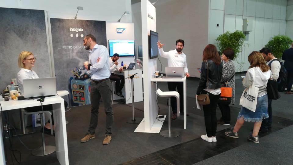 Die #CEBIT ist im neuen Festival-Format gestartet und wir sind mittendrin. #insignio #sugarcrm #c4c #mautic