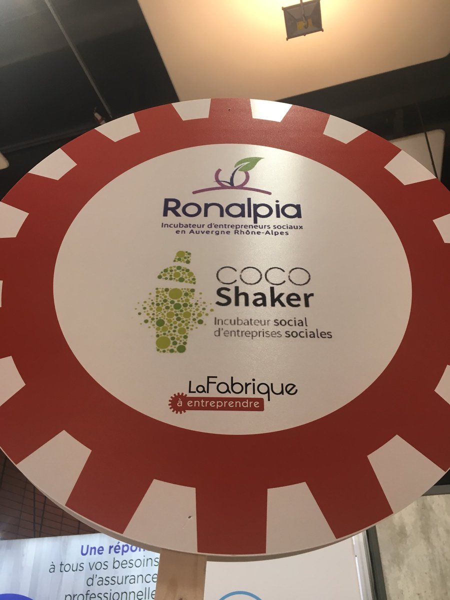 MarionSophi's tweet photo. CoCoShaker et @ronalpia sont présents au salon des entrepreneurs de Lyon. Venez nous voir en conférence ou sur notre stand ! #entrepreneuriat #salon #echange #social #partenariat https://t.co/XpDPTCZ3rx