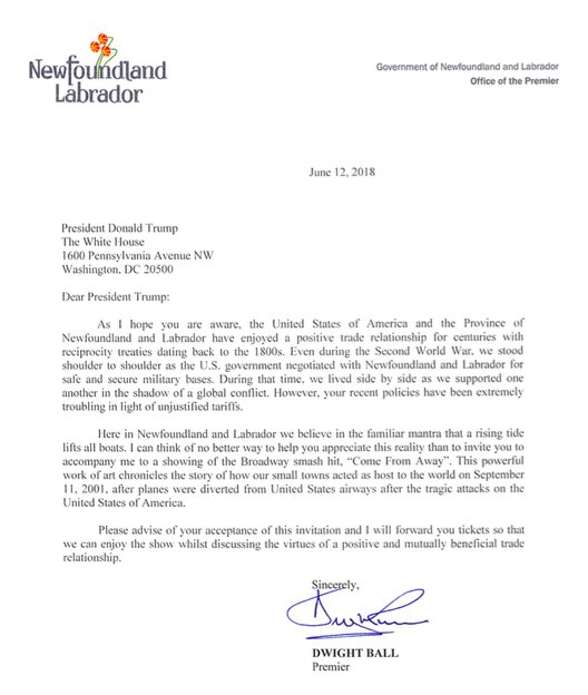 Premier of NL tweet media