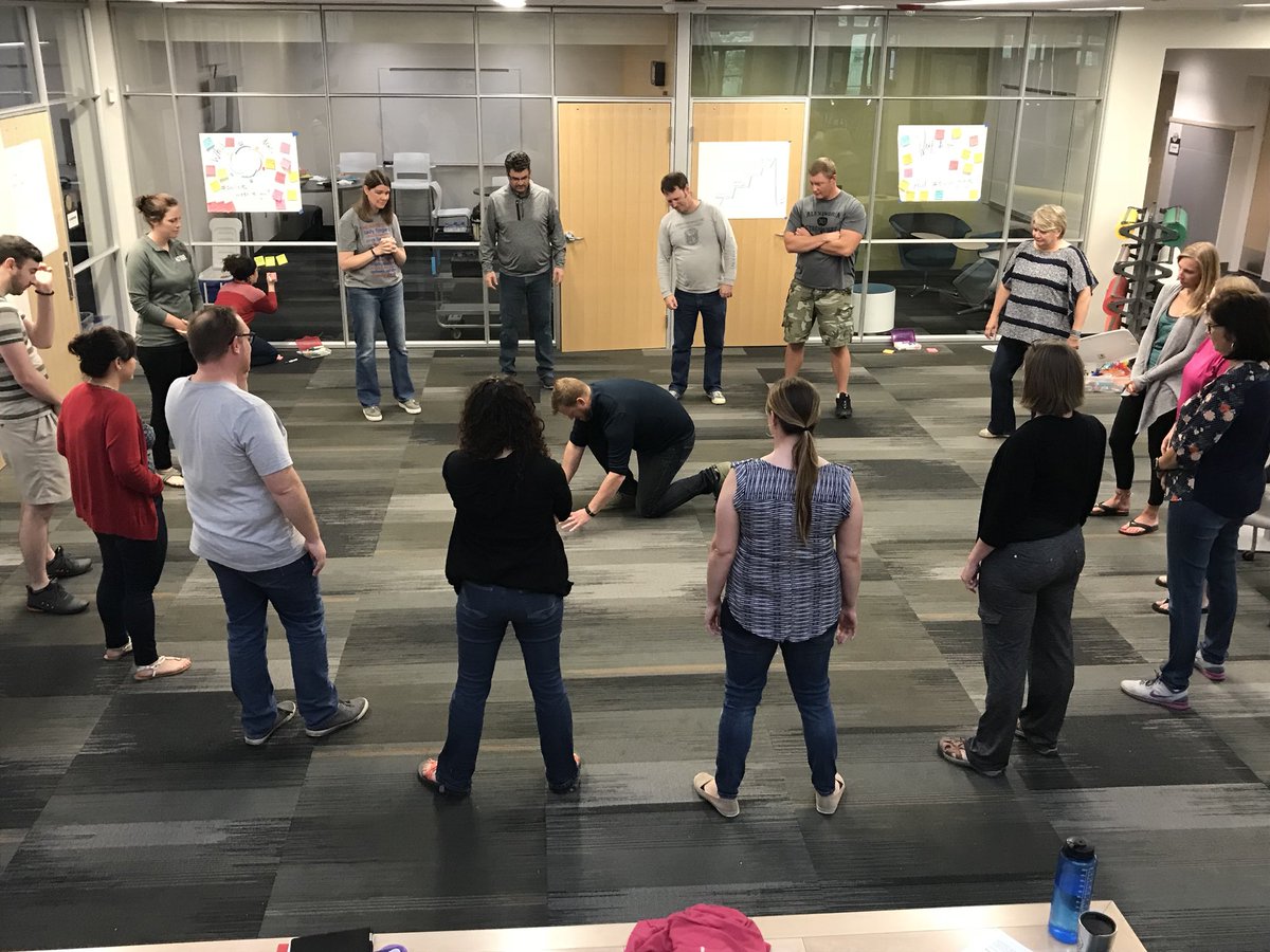 OWLanguage's tweet photo. Day 3 of #owlmwbc18 being open to possibility, play, and real relationships in and out of the classroom. #owlbootcamps #owlanguage #iloveowl https://t.co/WJR5vVv7tp