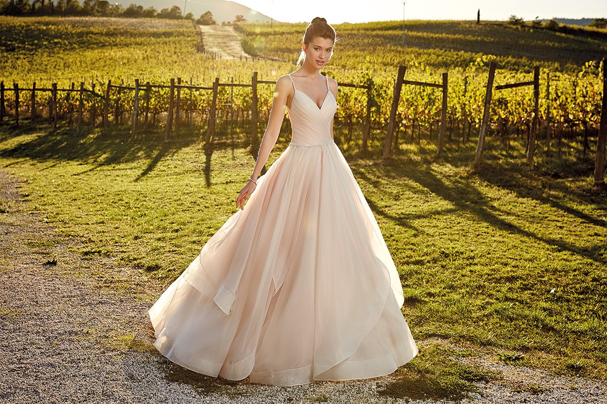 Pretty in pink. Style #EddyK EK1202 bit.ly/ekcollection