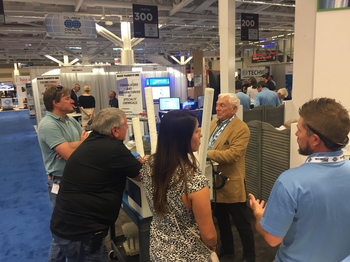 ABriteCompany's tweet photo. We had a blast at #surfin2018 celebrating #frankdunigan @PF_Editor_Tim @MfgNewsWeb @WaterWorld @HubbHallInc @Palm_Intl @Garland_TX_News @GarlandChamber #dcma https://t.co/BHvzNood2t