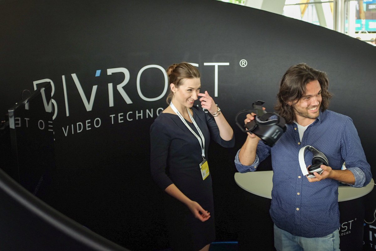 CEBIT: day2. Spreading the XR idea in progress :) Good tech vibes fill the air.