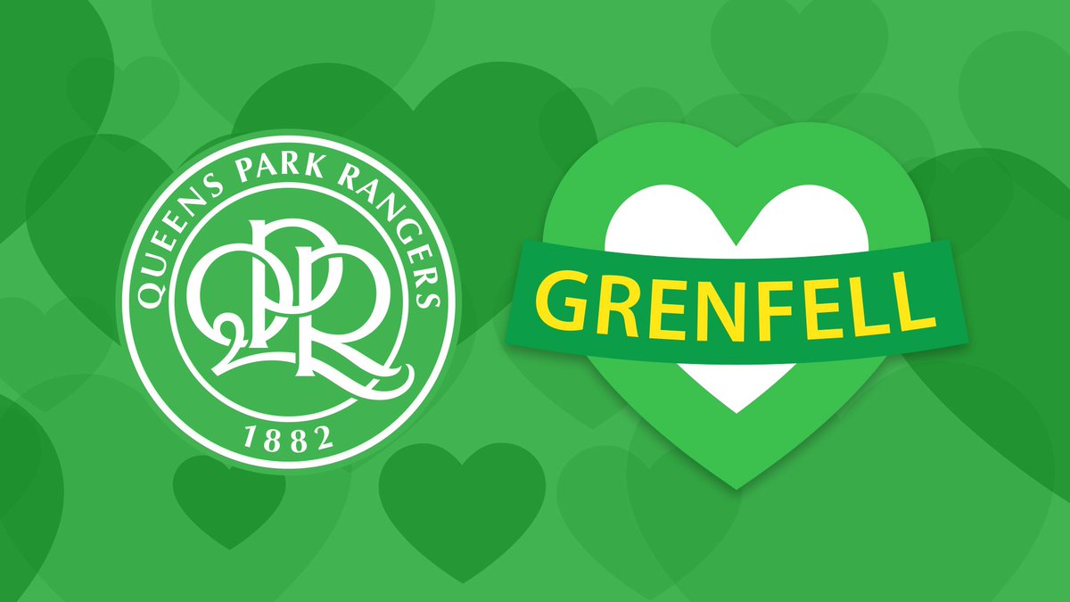 💚 #QPR are #GreenForGrenfell.