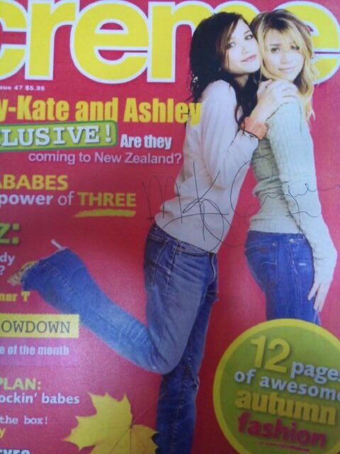  Happy birthday to Ashley and Mary-Kate Olsen       2                                  twins 