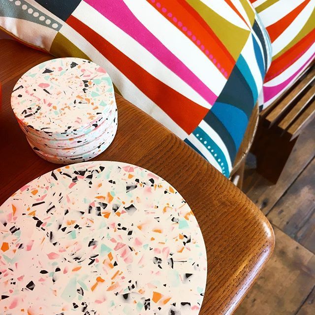 unlimitedshopuk's tweet photo. Mid week #eyecandy at #unlimitedshop 😍🤩 Loving this combo of our new coasters, placemats and cushions all in our #brighton gallery now! 👏🏻🙌🏻💥 #welovegreatdesign #designforyourhome #colourmehappy #colourcuration #designgallery #conceptstore #emilymarlin #sannaannukka #ind… https://t.co/kukqcWWJHF