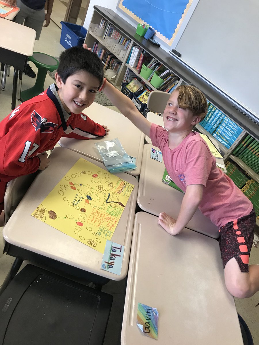 MrsLanesClass's tweet photo. Students created board games based off of the novel, Holes. Fun way to end the year! @LouisSachar @StoneleighES https://t.co/5SMzlVJYG8