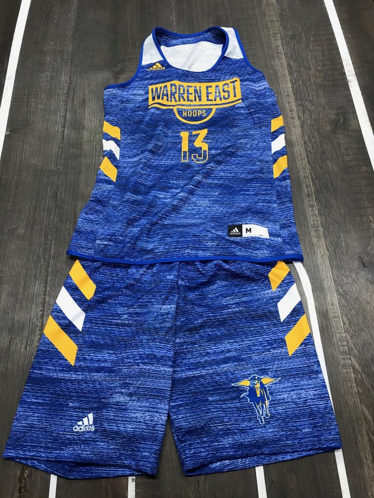 Our new practice uniforms are here 😃! Thanks to H &amp; W Sports and Adidas for a great job! 😊