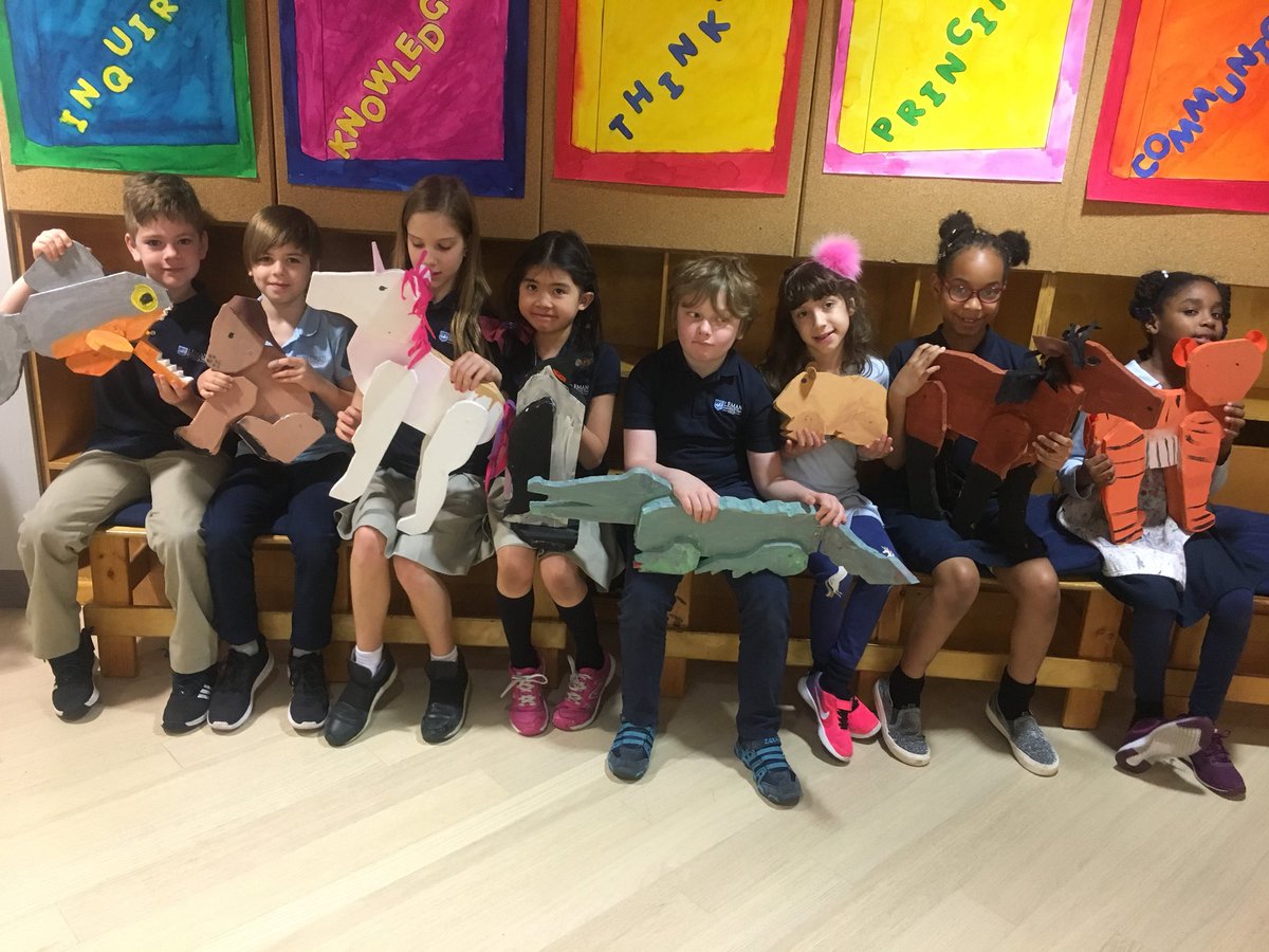 LMPSwoodworking's tweet photo. Second grade moving animals completed! @LMPSFineArts @LemanManhattan https://t.co/dCthh1FZXY