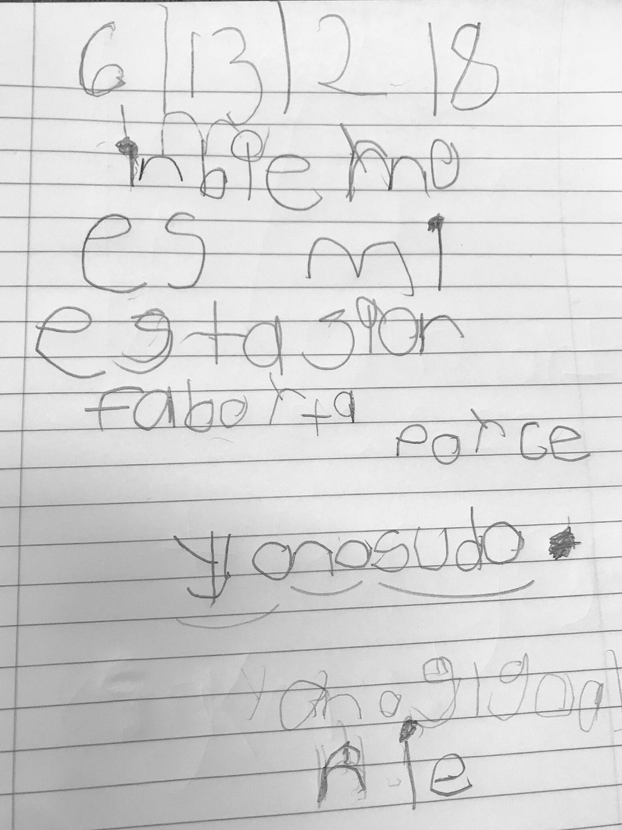 jturner611's tweet photo. Mi estación favorita es el invierno...porque yo no sudo 😂. My favorite season is winter because I don’t sweat. #morningjournal 
He’s not wrong! 🌞🌞🌞💦.  #summerlearning #2B3s @VoigtAIA_RRISD  @nancyqsmith https://t.co/zKeeC2HFyh