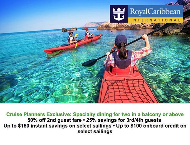 TripsAlive's tweet photo. Cruise Planners Exclusive: Receive specialty dining for two on any 7-night or longer sailing in a balcony or higher
--PLUS--
50% off 2nd guest fare AND 25% savings for 3rd/4th guests
--PLUS--
DECK THE HOLIDAY DEALS: Up to $150 instant savings on select sailings
--PLUS--
Up t… https://t.co/c3C6agOLqC
