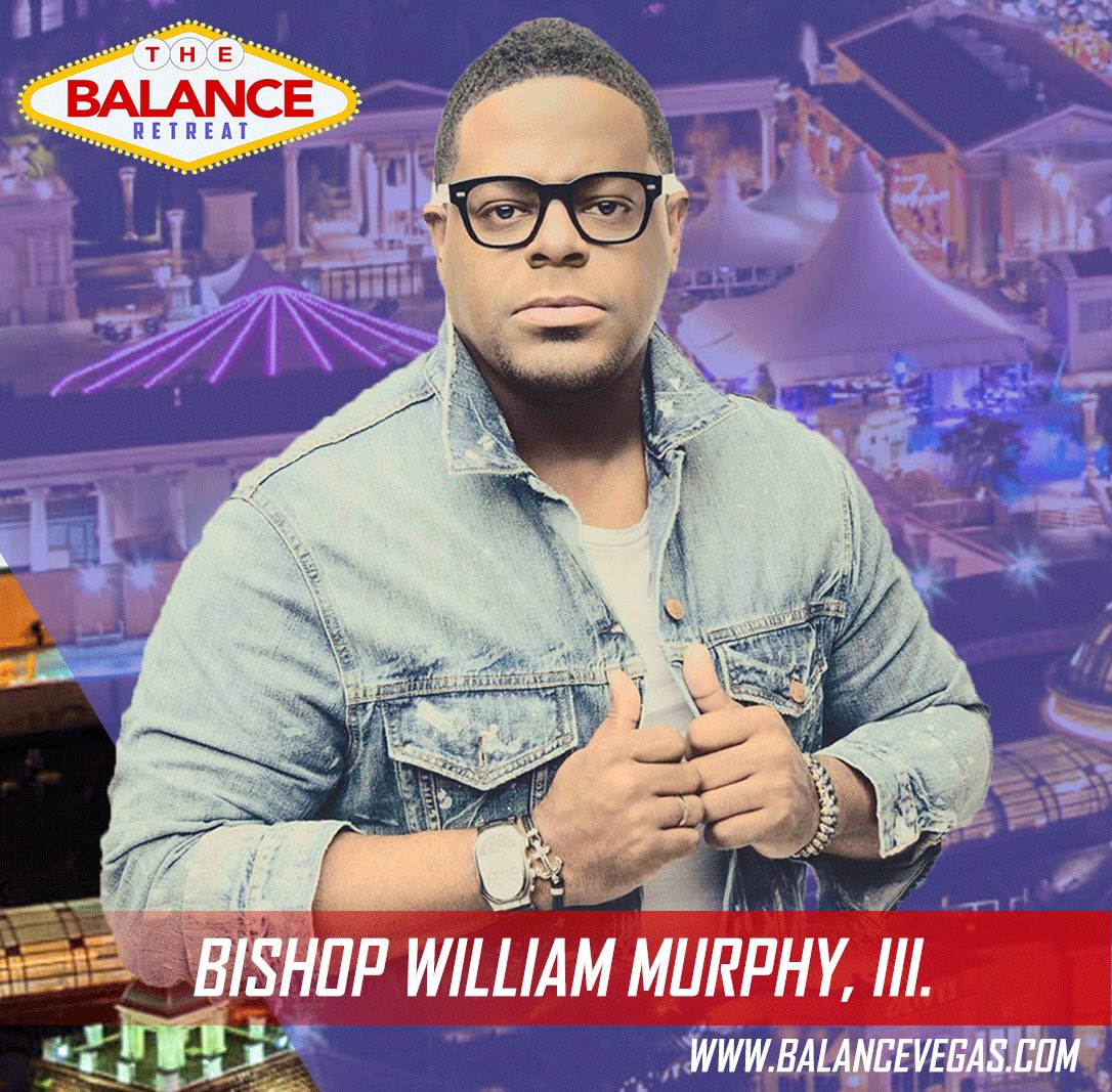 balancevegas's tweet photo. Join @williammurphyiii Aug. 22-25th in Las Vegas, Nevada for the 2018 Balance Retreat. The #balanceretreat will give you a greater understanding of how to be a better steward of self-care by equipping you to bring balance to your imbalance. Register Today https://t.co/zzHiNYunDc https://t.co/I1ZoU9H955