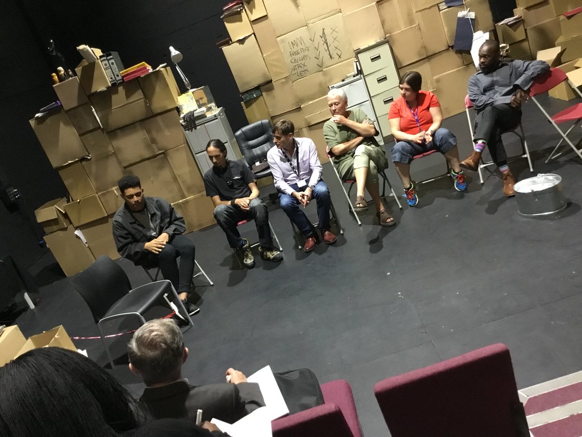 inspiringwestm1's tweet photo. Careers stories and Q&amp;A panel with those in current Theatre career roles from all the different departments here: Lighting, General Manager, Manager of Birmingham European festival, Head of Marketing Communications and volunteers @BirminghamRep https://t.co/bNVdFQ2YFx