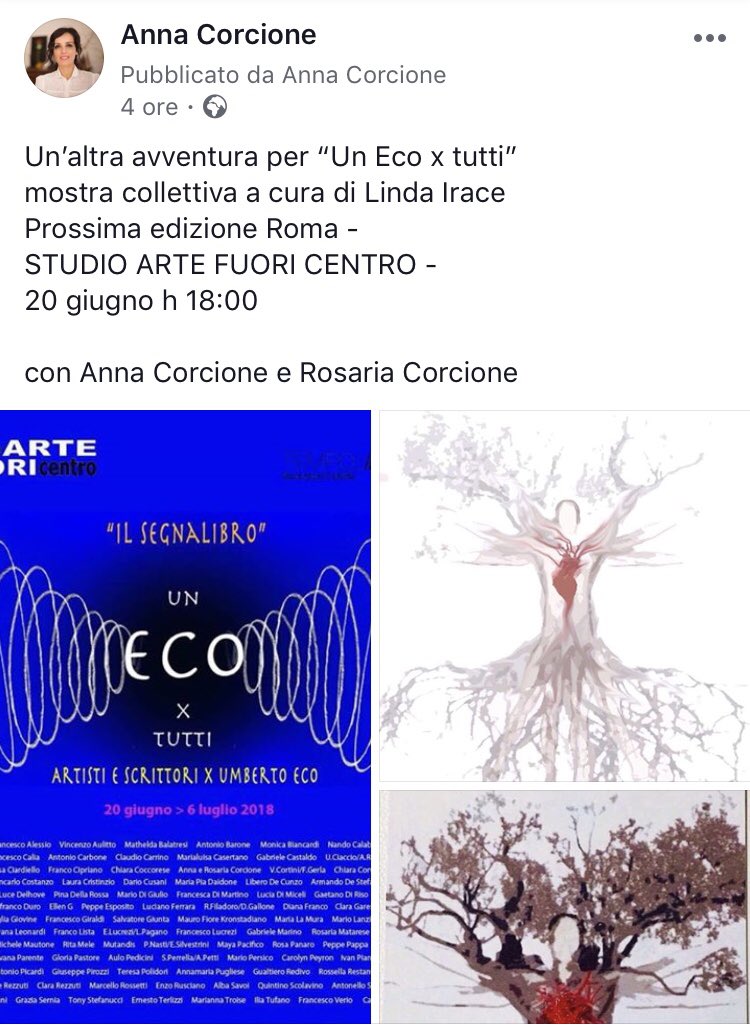 anna_corcione's tweet photo. Vi aspettiamo a Roma! https://t.co/FuW0pmo5sD