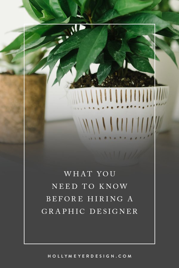 Before hiring a graphic designer, here's what you need to know. #hmdblog hollymeyer.co/2rxdZlp