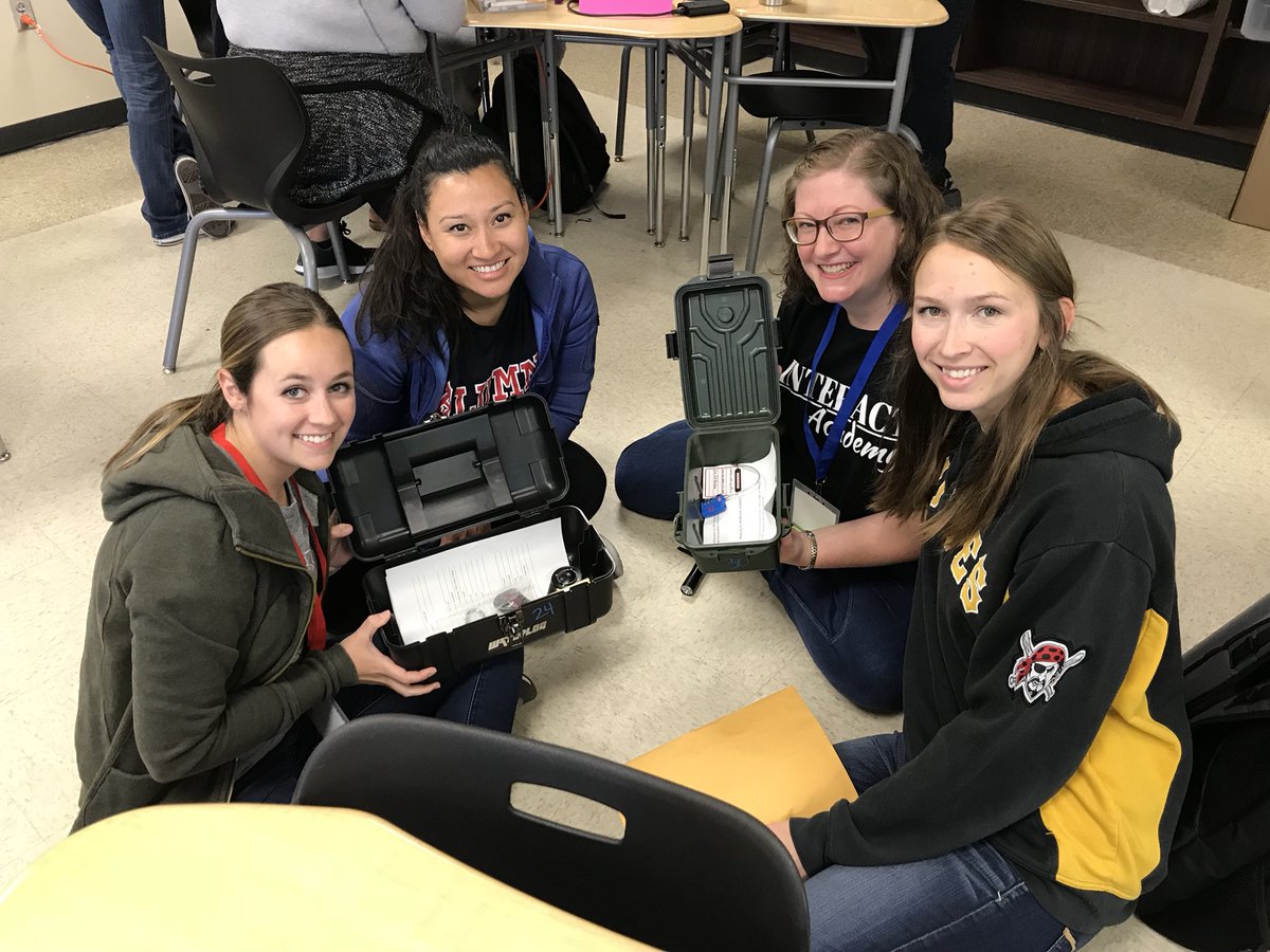 McmathRachel's tweet photo. We unlocked the box! #collaboration #teamlcisd https://t.co/b6gHC7D7Zu