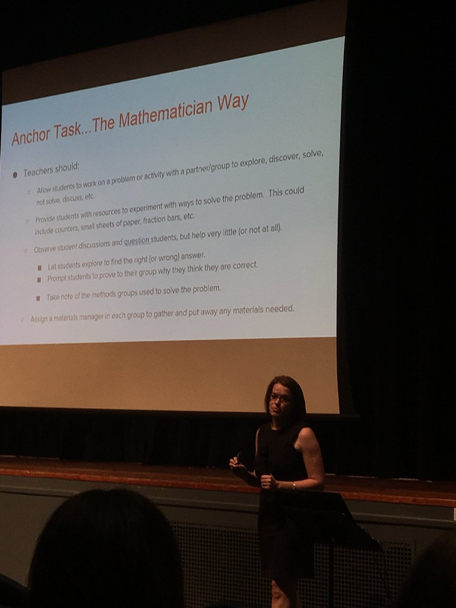 jackielongan's tweet photo. Learning lesson structure to help grow mathematicians who are reflective thinkers with @MrsCristinYoung #MathExtravaganza #DASDpride @edward_f_merk https://t.co/uKploEIFIl