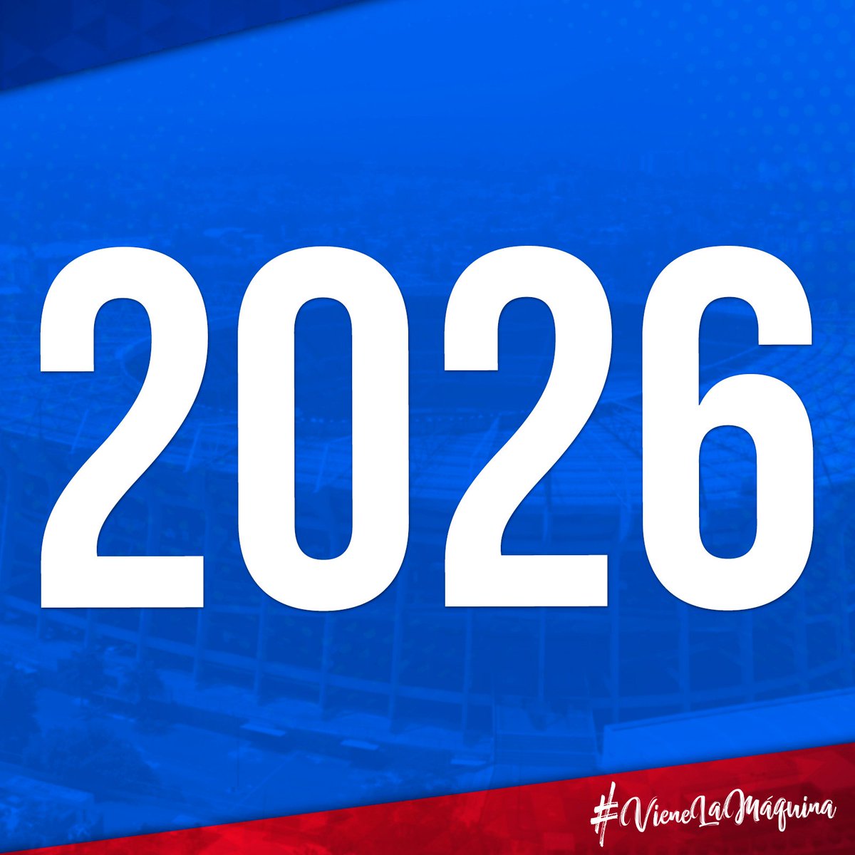 CruzAzul's tweet photo. 🏟 Nuestra casa, el @EstadioAzteca, será sede por tercera ocasión de La Copa Mundial de la FIFA. 🇲🇽🇨🇦🇺🇸 #Unidos2026 https://t.co/kH0KeJ3fB6