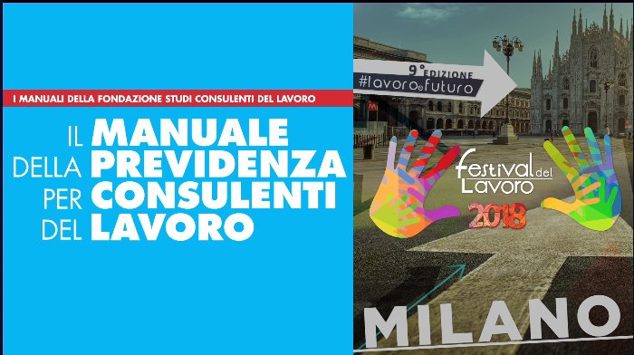 In anteprima al <a href="/FestivalLavoro/">Festival Lavoro</a> 2018 il "Manuale della #Previdenza per #Consulenti del Lavoro", una guida per la #professione del #futuro di <a href="/FondazioneStudi/">Fondazione Studi</a> consulentidellavoro.tv/watch.php?vid=…