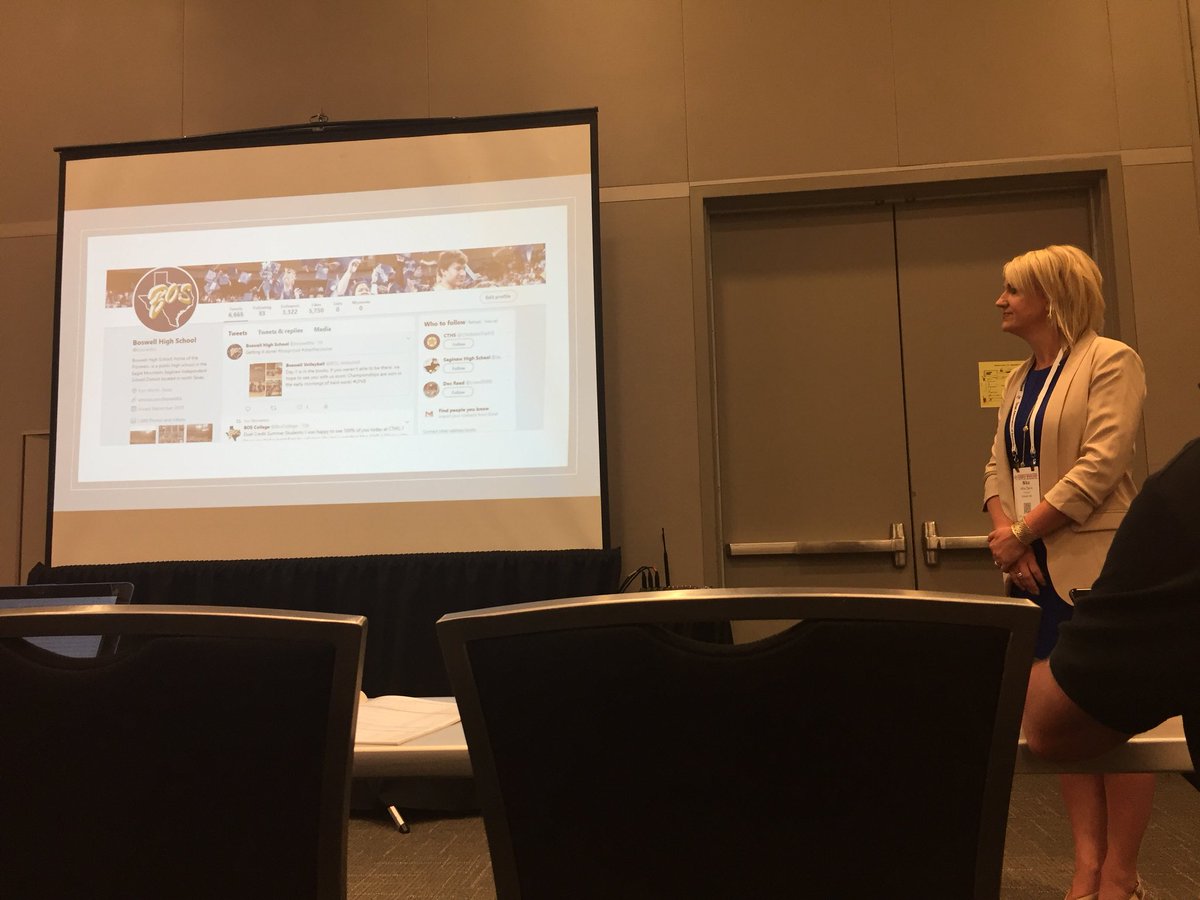 R10gifted's tweet image. Thanks @boswellhs for sharing the social media message at #TASSP