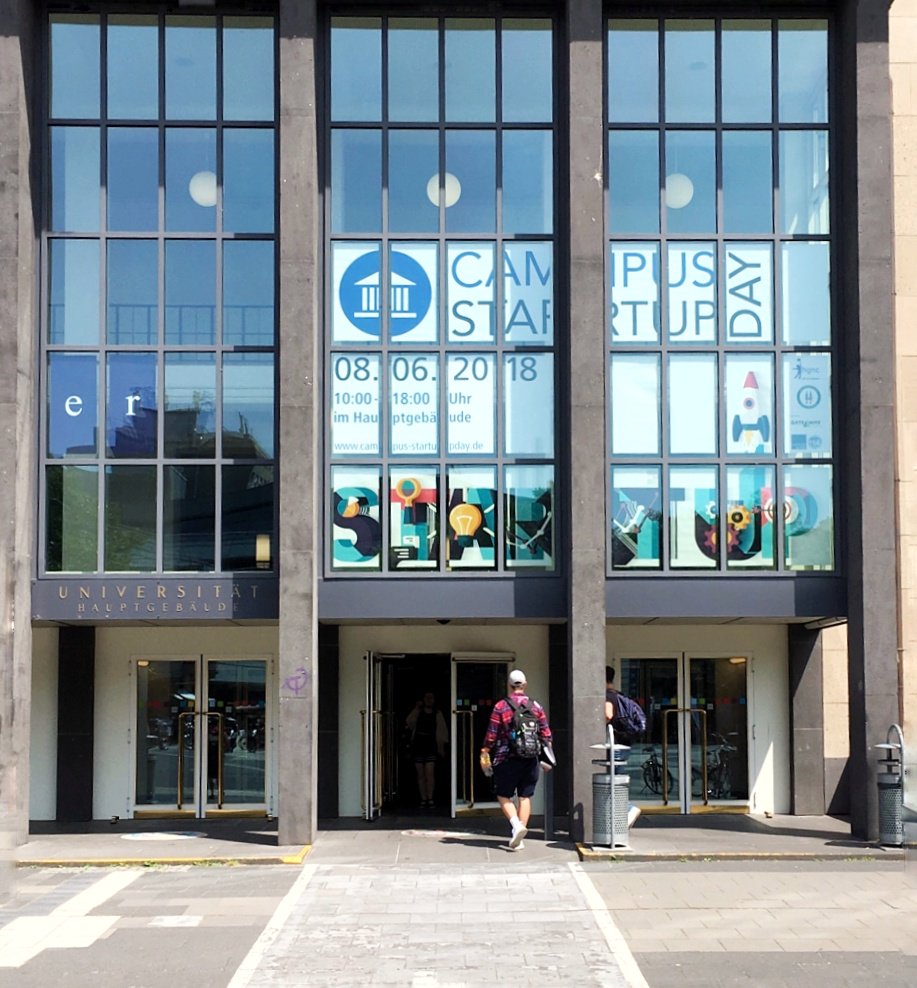 GatewayUniKoeln's tweet photo. Für alle, die letzten Freitag leider nicht am Campus Startup Day an der @UniCologne teilnehmen konnten, haben wir hier den Nachbericht: https://t.co/gvONwnn5yF
#getthisstarted #startuplove https://t.co/3Nn5DIy5Om