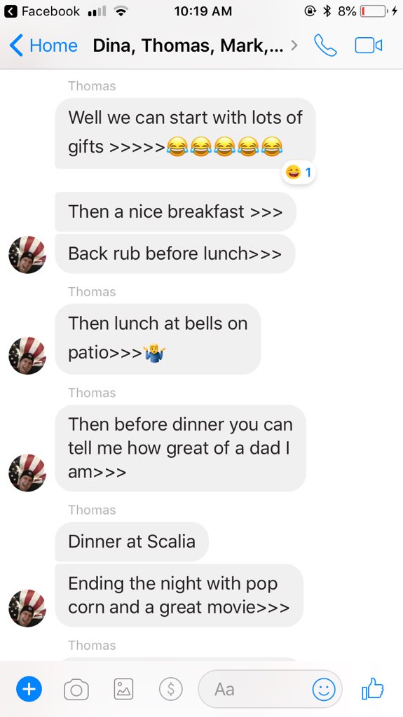 MaggieMichaud1's tweet photo. When you ask your dad what the plan is for Father’s Day https://t.co/dqyB535dXU