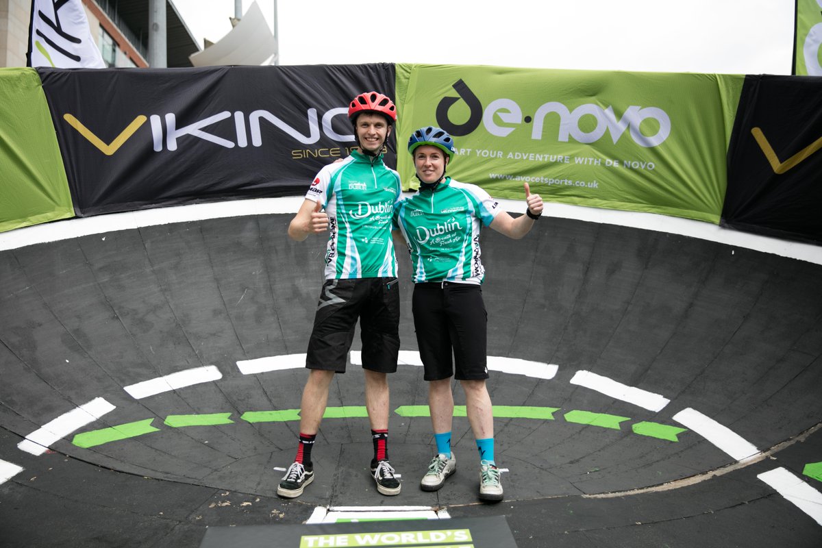 DublinVelodrome's tweet photo. At 1.00 pm today come down @SmithfieldSq to and cheer on Team Dublin as the race for gold in the #VikingProSeries hosted at the @StreetVelodrome, during @bikeweekie  |info: https://t.co/VjyVY6qbWj #MyBikeWeek #streetvelodrome @events_DCC https://t.co/l7BKypK6Z8