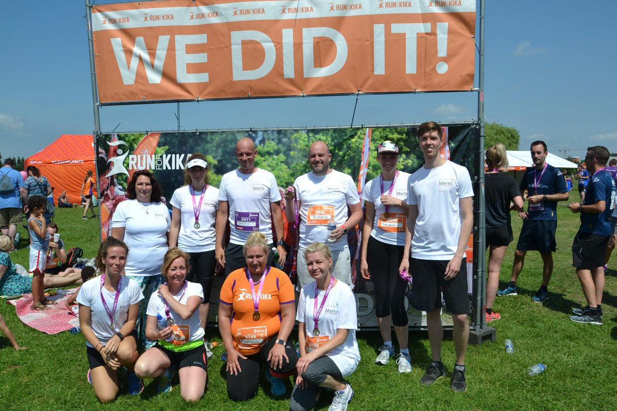 Martsprojecten's tweet photo. Afgelopen zondag hebben we meegedaan met de Run for KiKa. Het was een prachtige middag en we zijn blij dat we een mooi bedrag hebben kunnen ophalen voor KiKa. Het verslagje lees je op onze website.

https://t.co/yyNypFANgf https://t.co/3aFmAZE2Hw
