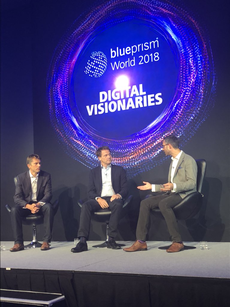 DaddyTiger's tweet image. #BluePrismWorld hears about processes for United Utilities being reduced from 9 days to 2 hours #automationpower