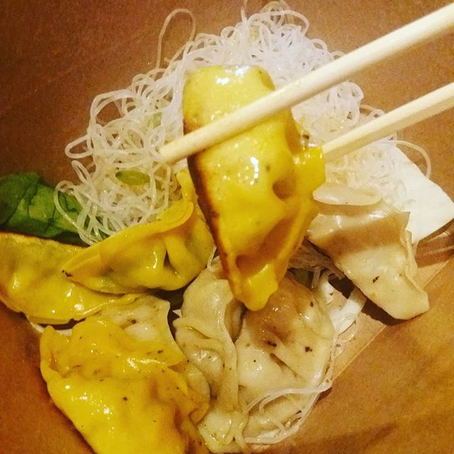 A quick lunch of dumplings and glass noodles from @beijing8 
Pretty tasty and a good price. 
#dumplings #noodles #glassnoodles #asianfood #asiancooking #food #eat #hungry #eating #eeeeeats #foodie #foodblogger #foodblog #foodpic #foodphotography #foodpor… ift.tt/2sSMdAv