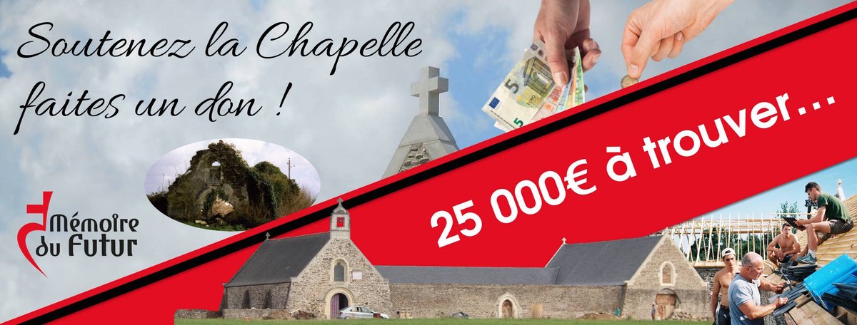 Chers amis, après avoir posé l'an dernier la toiture du mémorial et de la salle des généraux (+de 20 000 ardoises) nous posons cet été celle du cloître.
Il nous manque encore 25 000€.
Vidéo de présentation et explications du projet : dons.memoiredufutur.fr/projet/
#JeSoutiensLaChapelle