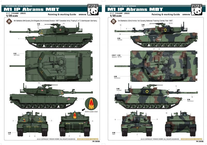 hobbysearch_mm's tweet photo. 【7月予約】
1/35 M1IP エイブラムス 主力戦車 Panda Hobby(パンダホビー)
予約開始です!→ https://t.co/ZVTlU22cWM
現在稼働しているM1A2搭載の120mm砲ではなく、M60戦車と同じ51口径105mmライフル砲M68A1を搭載したモデルを立体化しています。
#プラモデル #戦車 #戦車模型道 #模型戦車道 #M1P https://t.co/V9jJRLsMWQ