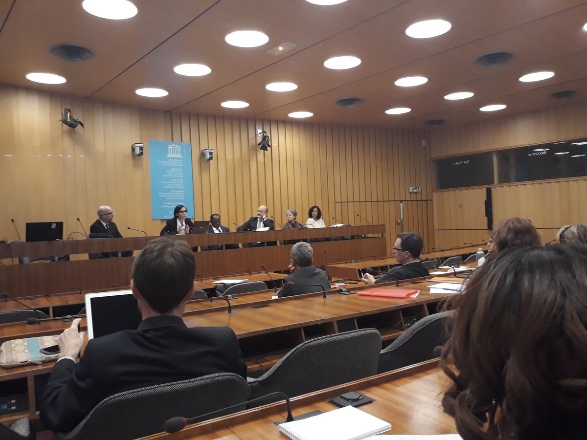 williamgc_'s tweet photo. Meeting of the Member States Group of Friends of #PVE in #Paris. Preventing violent extremism @unesco with PVE expert @FatimaLahnait https://t.co/FI3kNBzaNb