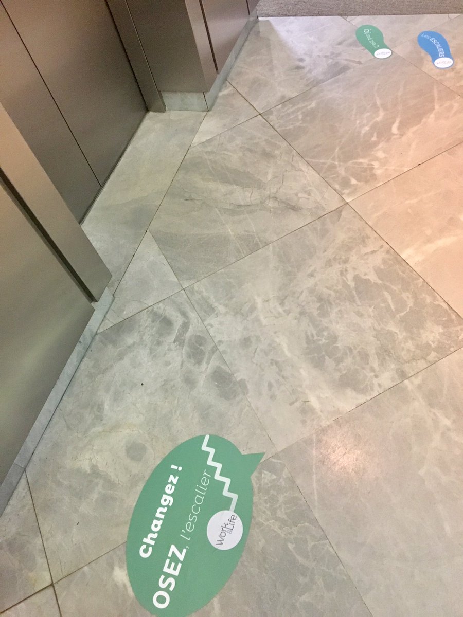 MereteBuljo's tweet image. #HappyMoment ✨ Quand @natixis te suggère d'oser l'escalier... et bien, tu le fais !

Super initiative ! #QVT 🚀
#WorkAndLife