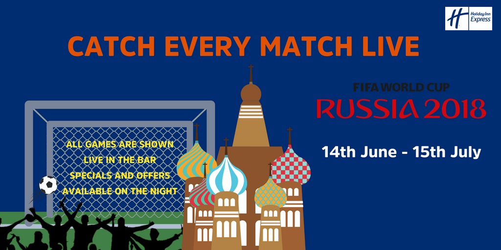 HIEXGreenock's tweet photo. Has anyone said #worldcup? Don't miss a match..we show them all! ⚽⚽ https://t.co/7Yf5Yrj18c