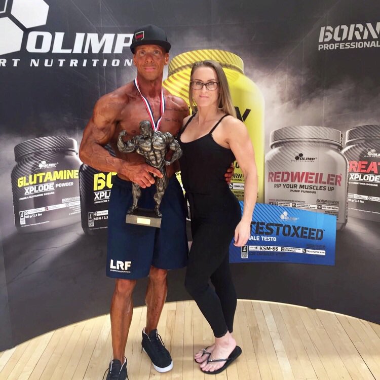 SiGheshash's tweet photo. #4Peat 🏆
SE London 
4th show in a row in the UKBFF Masters class under friend &amp; coach @team_lrf 
Sharing it with @helen_g78 was extra special 💕
Blessed to have such support &amp; love from team mates &amp; friends alike 🖤
#ukbff #leadingresultsfitness #teamlrf #bodybuilding #4peat https://t.co/2zbukeP5jh