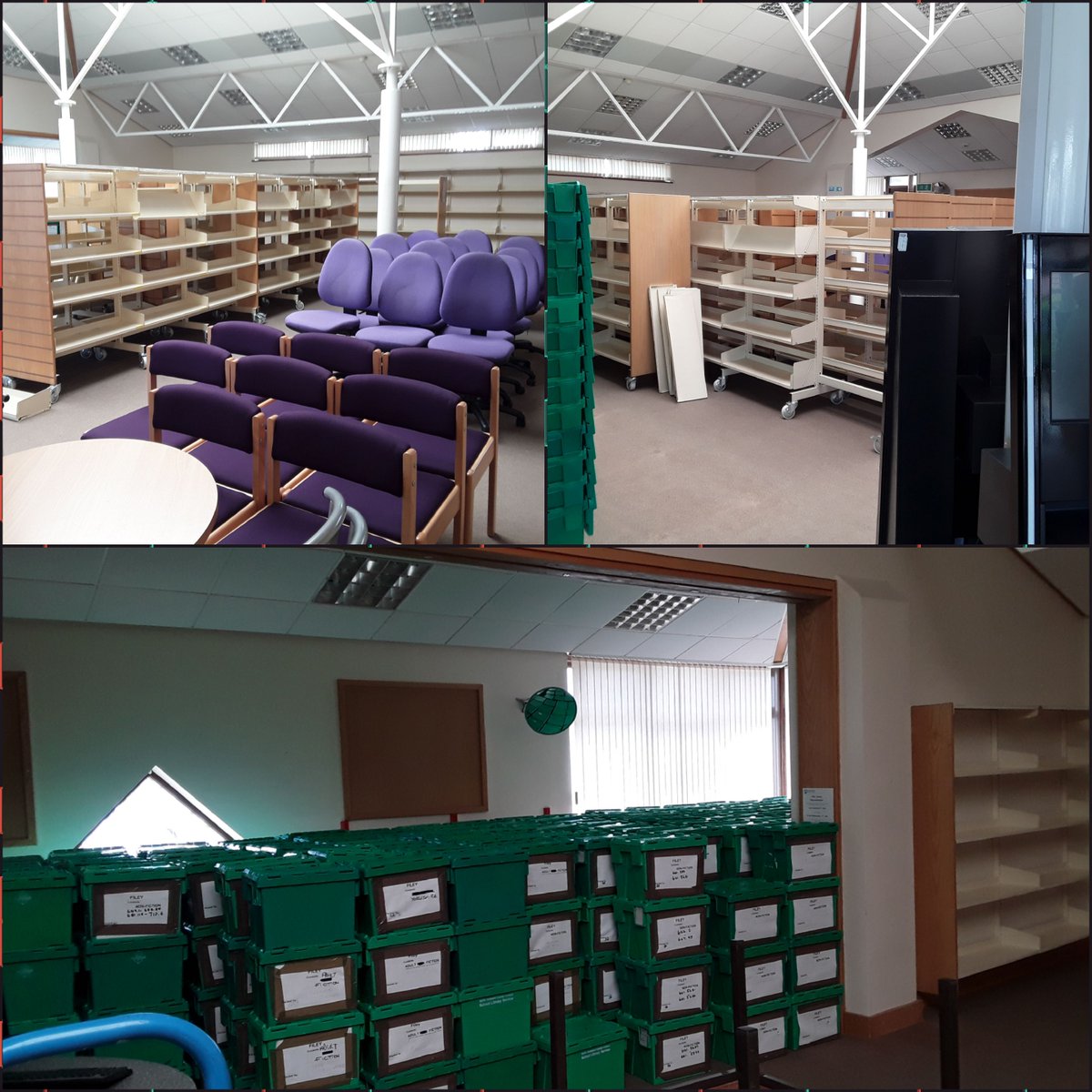 nylibraries's tweet photo. #FileyLibrary is now closed for refurbishment. We are looking forward to reopening on 11th July with a modernised library with new shelving, fittings and lots of new stock. @FileyLibrary @FileyBayToday @YorksCoastRadio https://t.co/lkUlWZxuJW