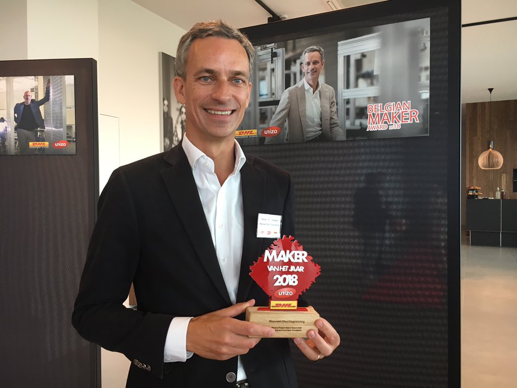 "De vitrines van Meyvaert Glass Engineering staan in musea als het MAS in Antwerpen, het Metropolitan in New York of het Louvre in Abu Dhabi. Toch blijven we bewust in België. Zo hebben we controle over de productie!" Steven De Tollenaere  #belgianmakeraward