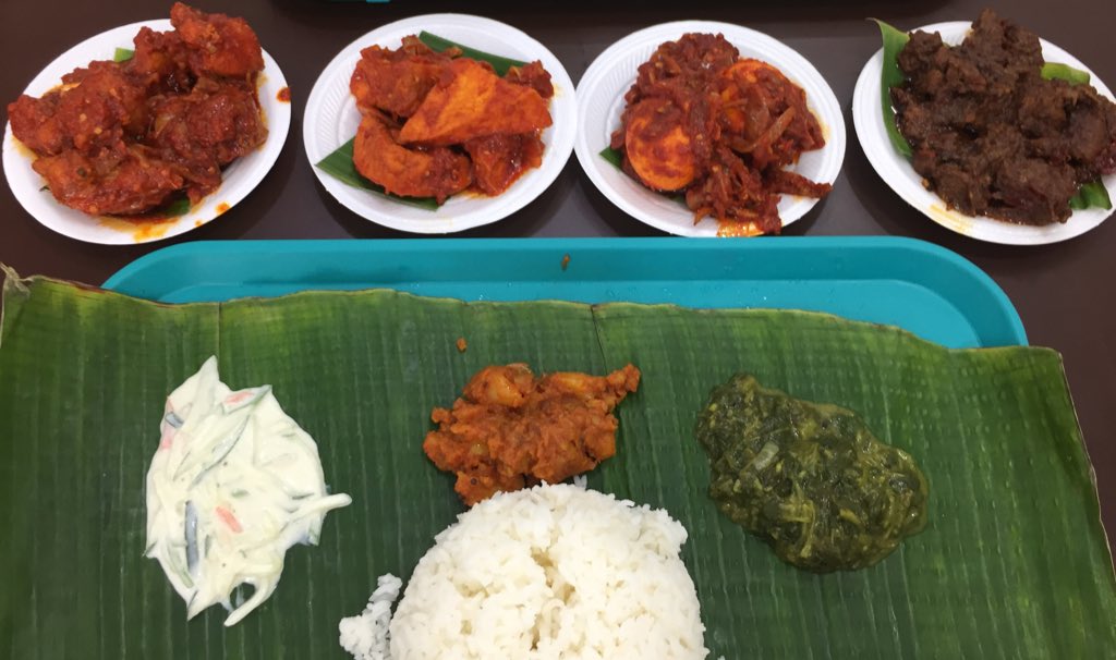 iMadeSatanCum's tweet photo. #SamayalBy6îxers before their fancy renovation #chickensambal #tahusambal #ikanbilissambal #peppermutton #sambalisbae https://t.co/L4S623hJn7